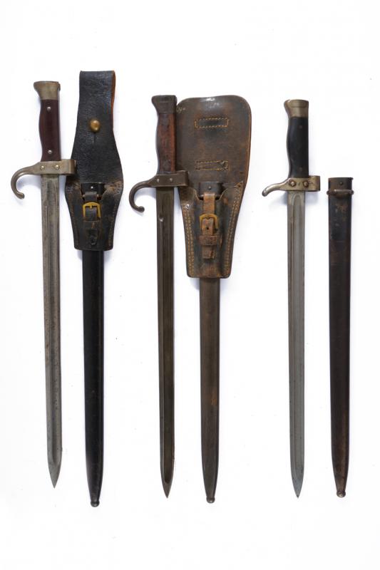Lotto di tre baionette mod. 1892