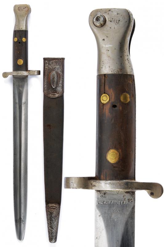 Baionetta mod. 1888 MK1 primo tipo