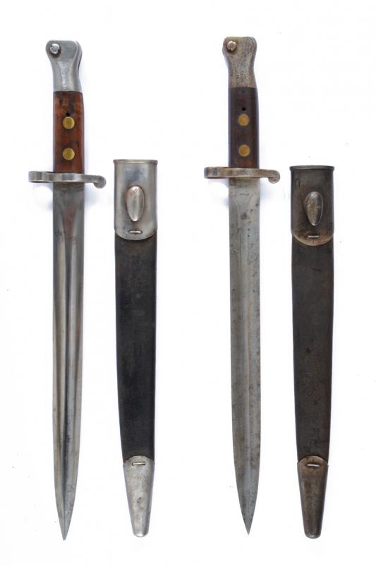 Lotto di due baionette mod. 1888 MK1 secondo tipo