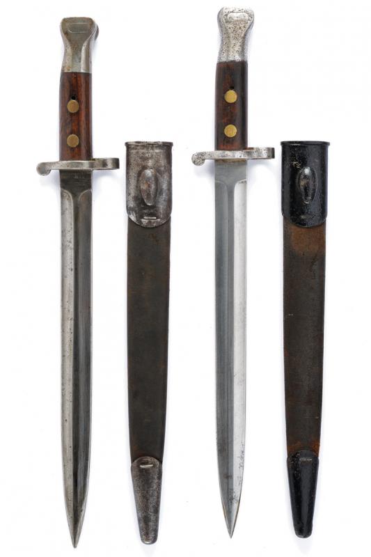 Lotto di due baionette mod. 1888 MK1 secondo tipo