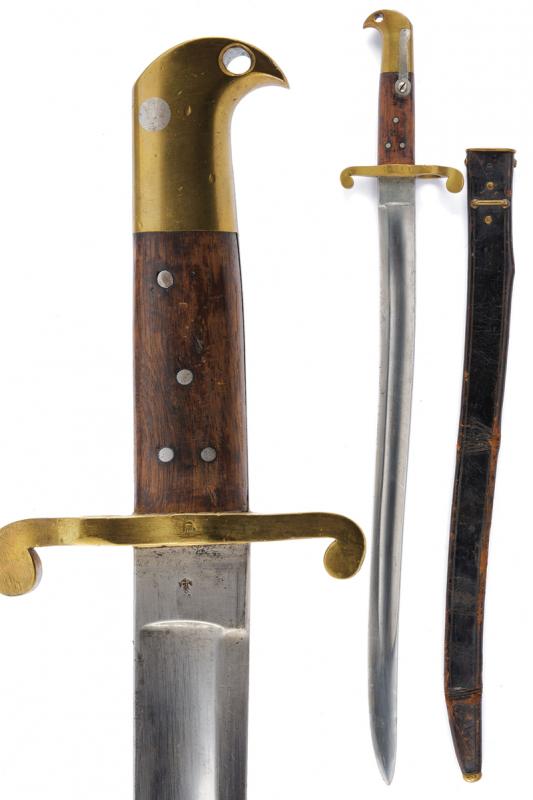 Baionetta mod. 1860 da libera uscita