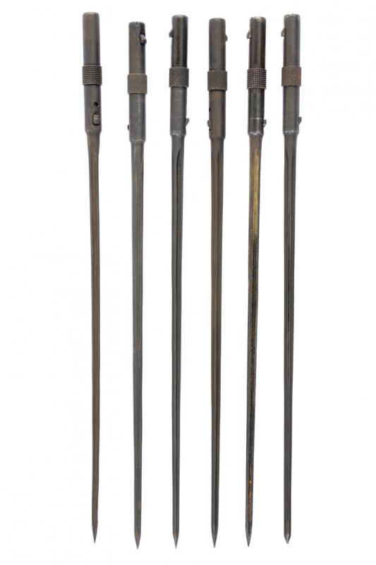 Lotto di sei baionette MAS 36 