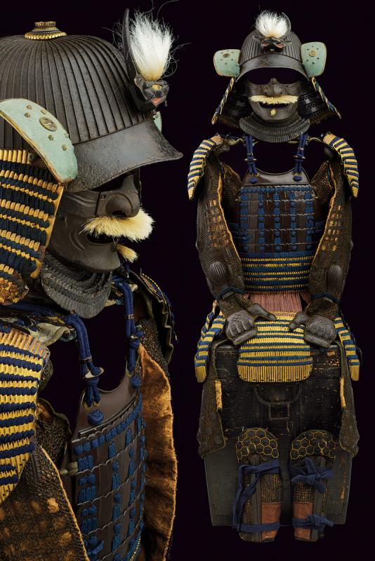 Bel dangaye-do Gusoku con kabuto a 62 piastre del tardo periodo Muromachi