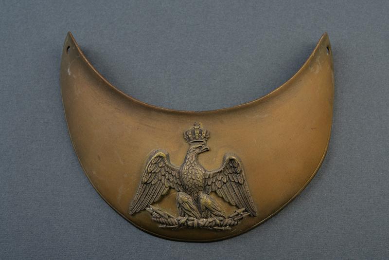 Gorgiera da ufficiale, epoca Secondo Impero