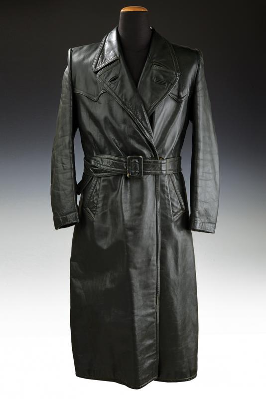 Cappotto in cuoio