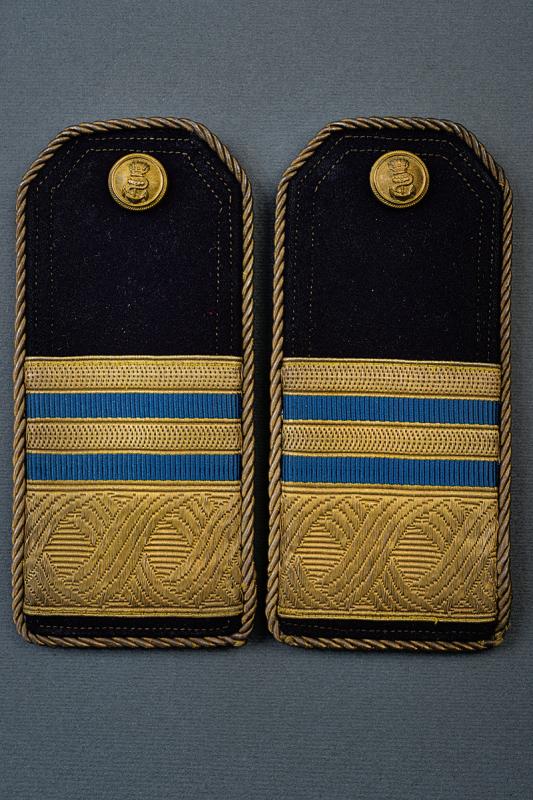 Paio di controspalline da k.k Marine Oberkommissar seconda classe
