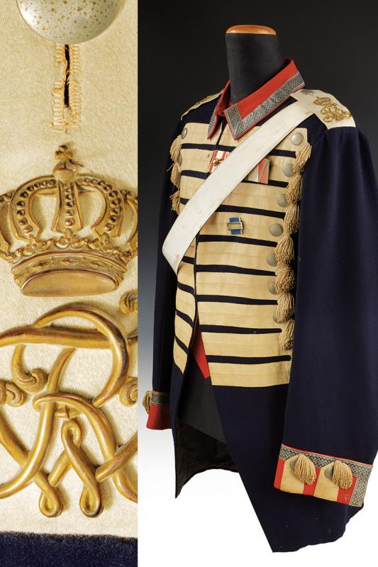 Uniforme da sottufficiale della "Schlossgardekompanie"