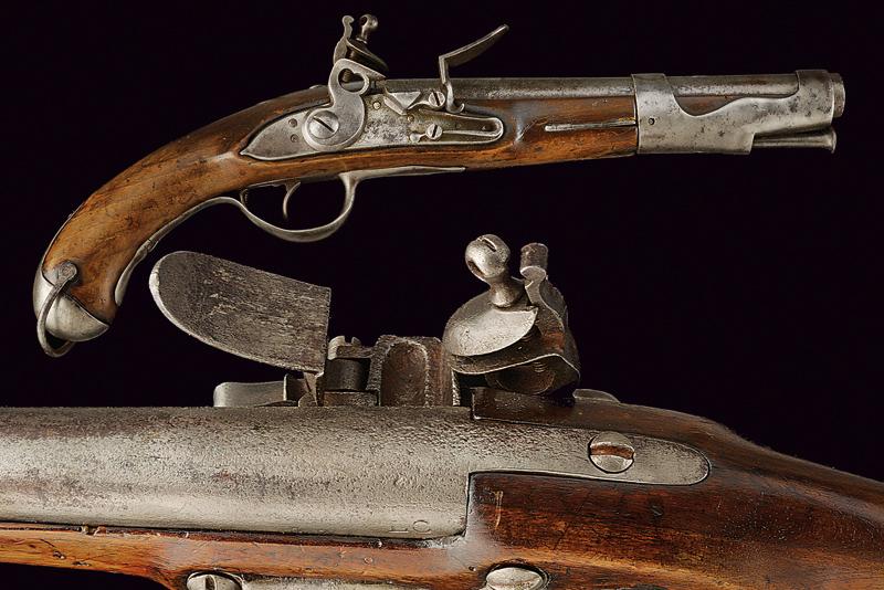 Pistola a pietra focaia da cavalleria Mod. 1763