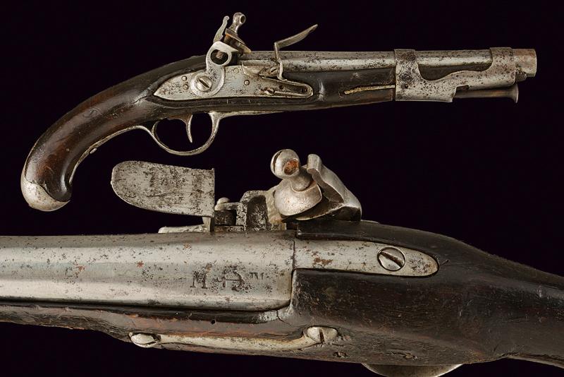 Pistola a pietra focaia da cavalleria Mod. 1763
