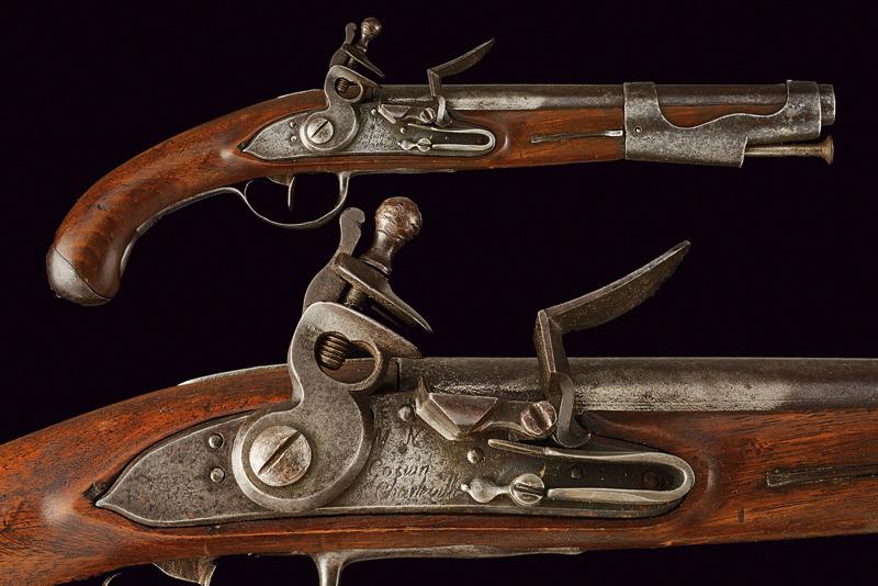 Pistola a pietra focaia Mod. 1763