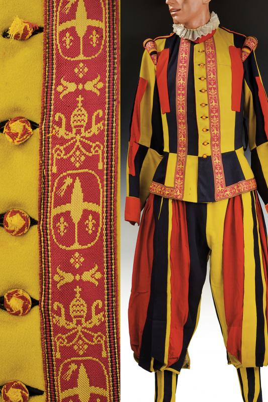 Uniforme da Alabardiere della Guardia Svizzera