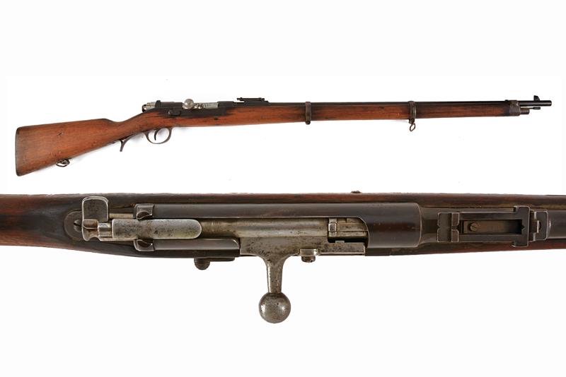 Fucile a retrocarica Kropatschek mod. 1886 Steyr