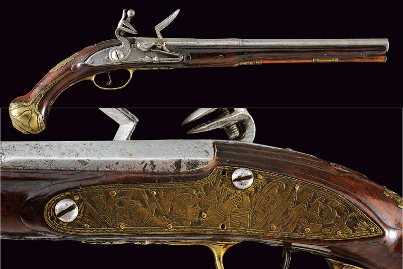 Pistola a pietra focaia di Duina