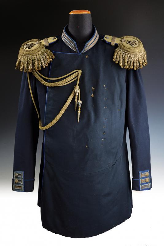 Uniforme da ufficiale generale del 3° Bat. finnico di cacciatori appartenuta allo zar Alessandro III