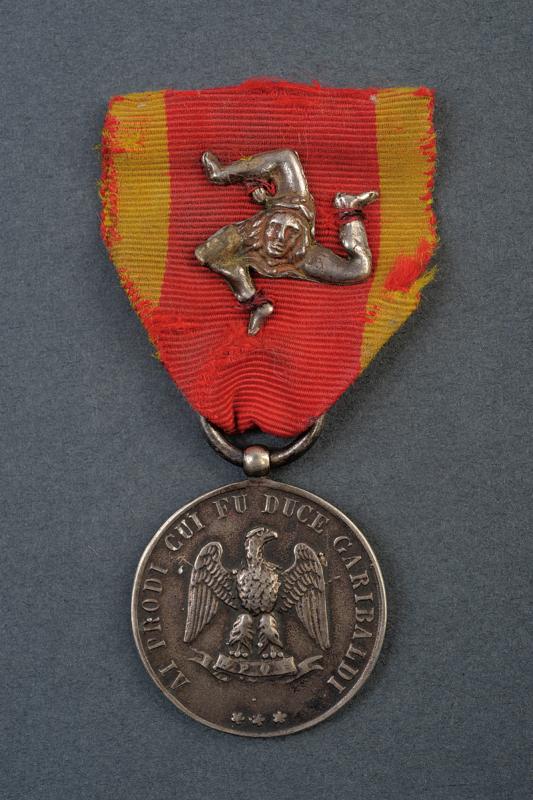Medaglia commemorativa spedizione dei Mille