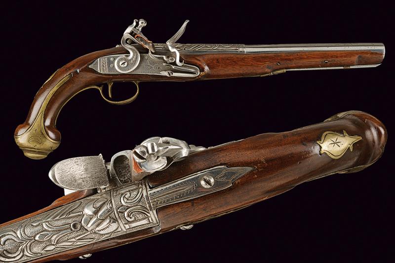 Pistola a pietra focaia
