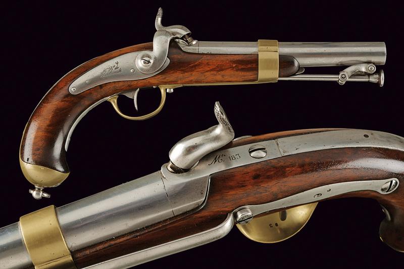 Pistola a luminello da marina mod. 1837
