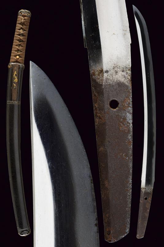 Wakizashi in montatura Aikuchi