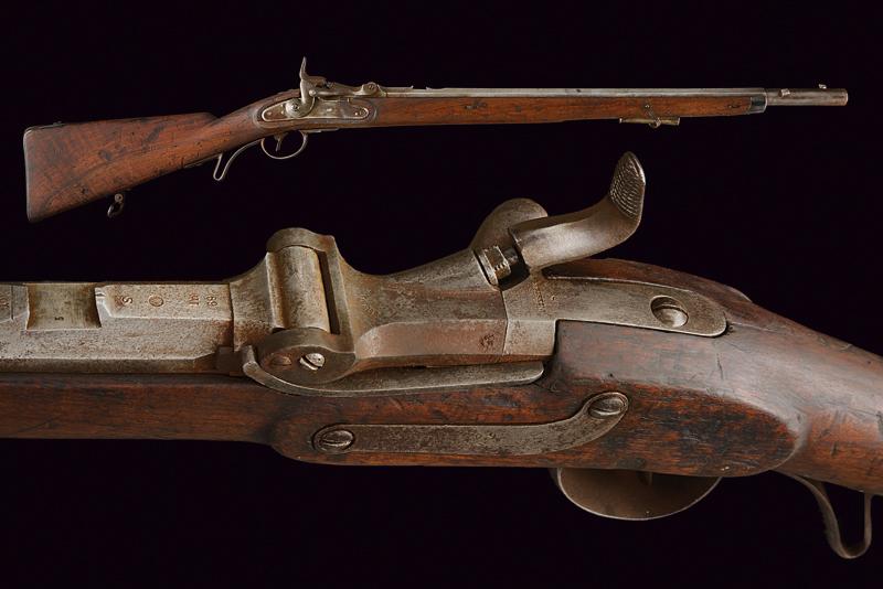 Jagerstutzen Mod. 1867 con sistema Wanzel a retrocarica