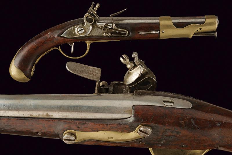 Pistola a pietra focaia Mod. 1763