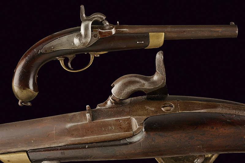 Pistola a luminello da lanceri Mod. 1850