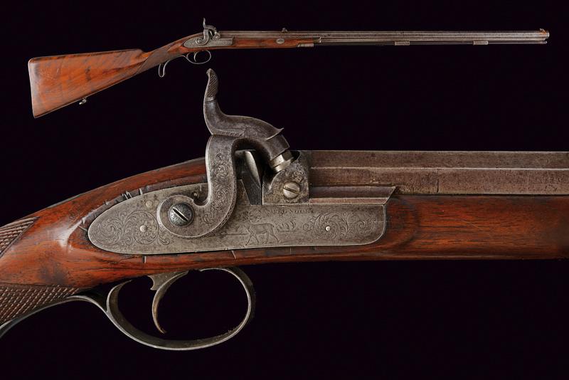 Carabina a luminello leggera di Samuel Nock