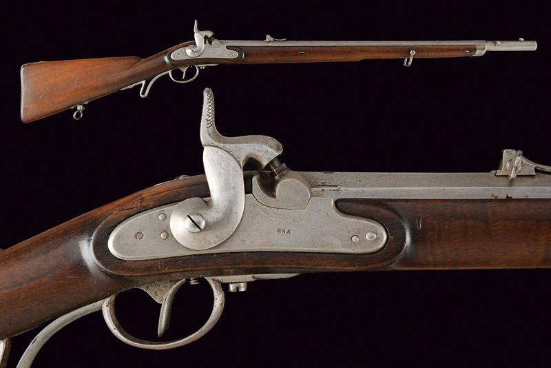 Jagerstutzen Mod. 1854 con sistema Lorenz a luminello