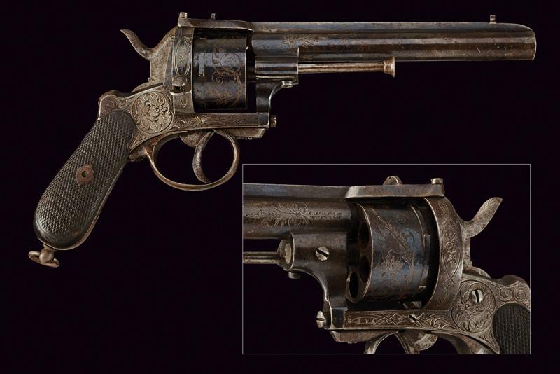 Revolver a spillo Lefaucheux inciso