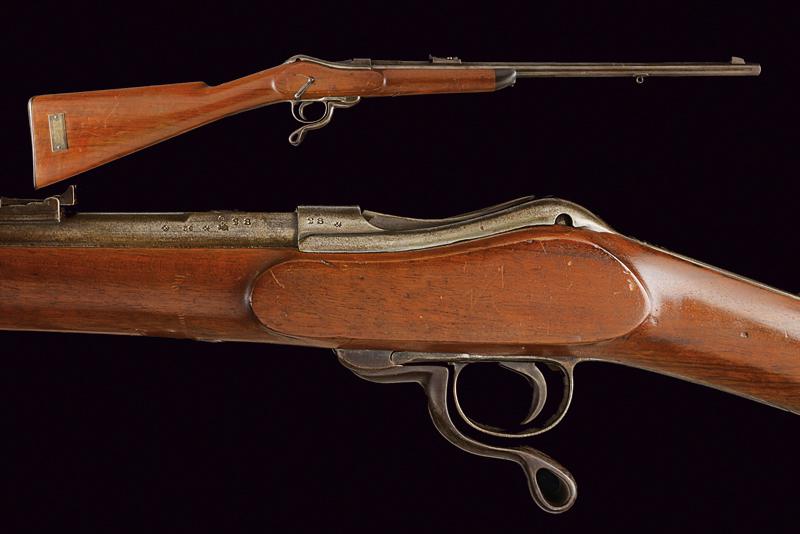 Carabina Westley Richards 1868 Patent Improved Martini