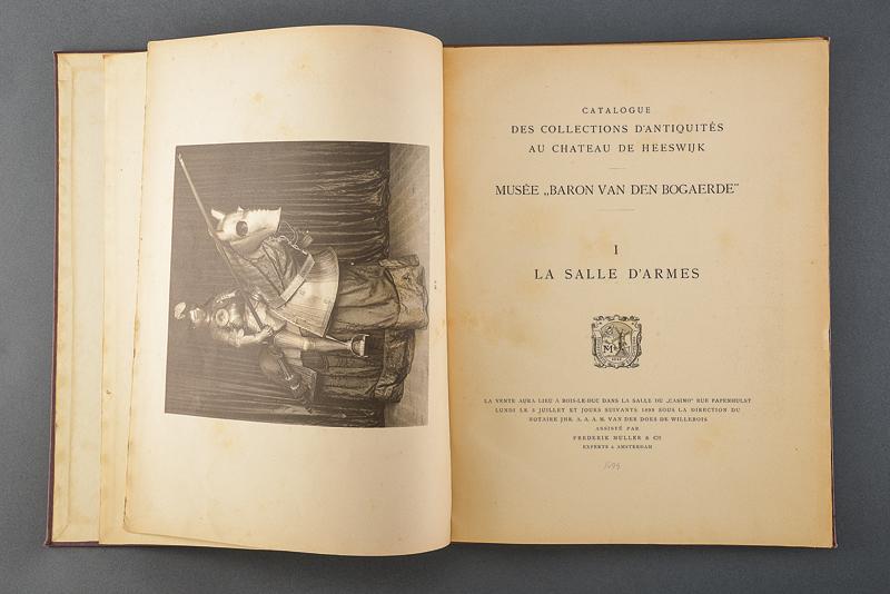 Catalogo Collezione Barone van den Bogaerde