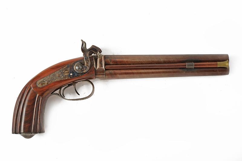 Pistola a luminello a canne sovrapposte