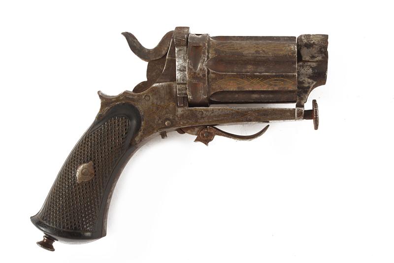 Pepperbox revolver a percussione centrale