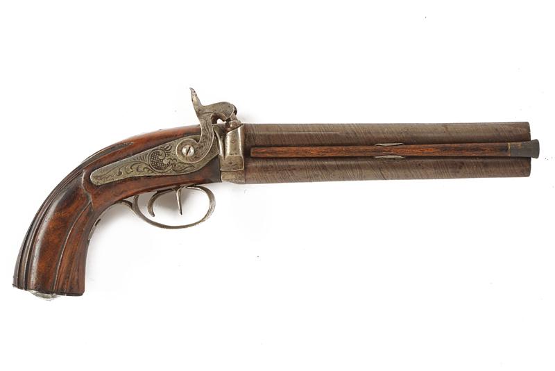 Pistola a luminello a canne sovrapposte