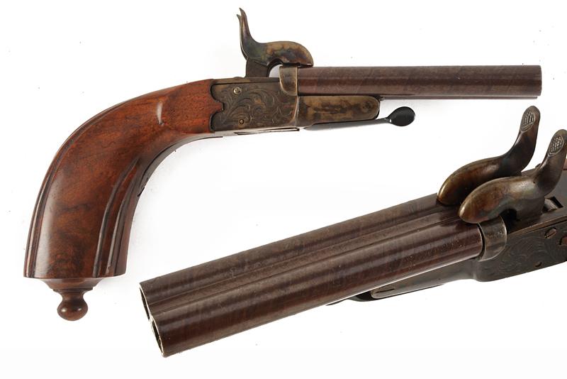 Pistola a spillo a due canne