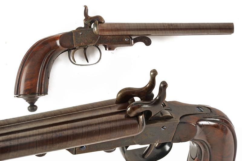 Pistola a spillo a due canne