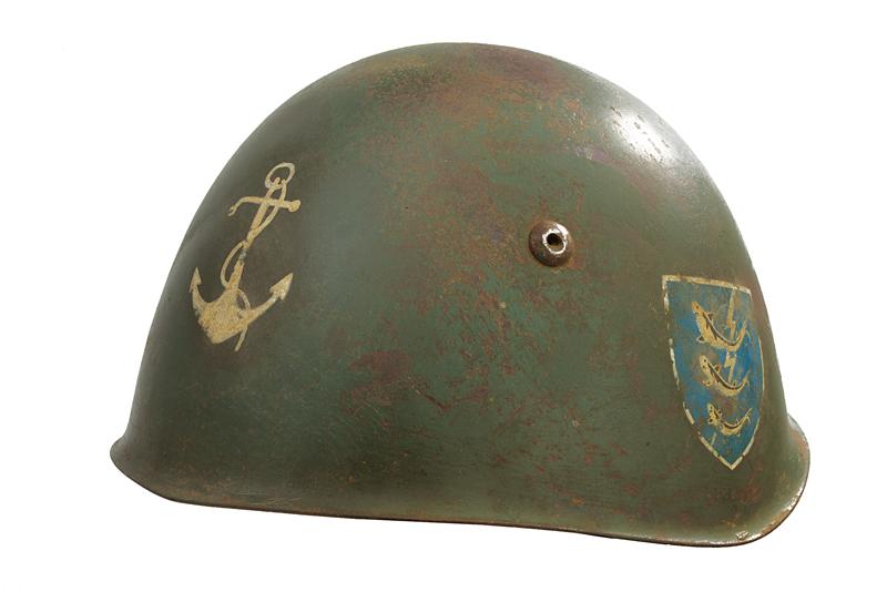 Elmetto Mod. 1933 con fregio Antisom