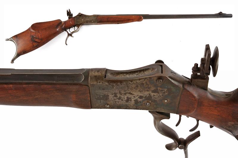 Carabina da tiro con sistema Martini a retrocarica