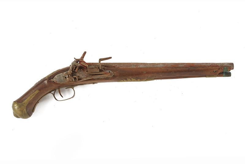 Pistola a pietra focaia composita