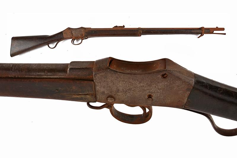 Fucile sul tipo Martini-Henry a retrocarica