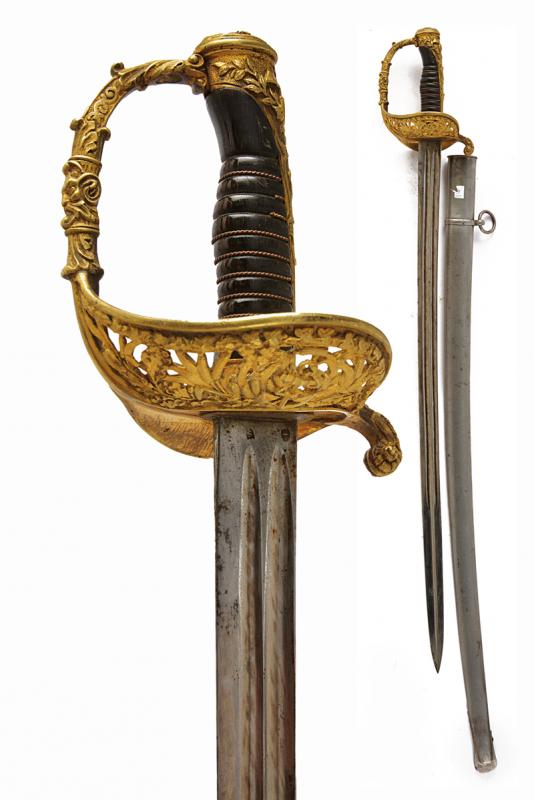 Sciabola da ufficiale di marina Mod. 1837