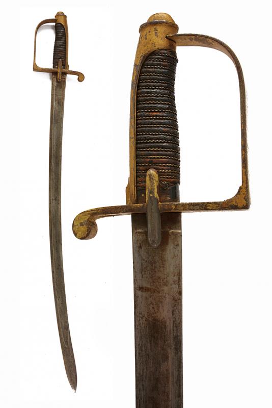Sciabola da artiglieria a cavallo mod. 1833
