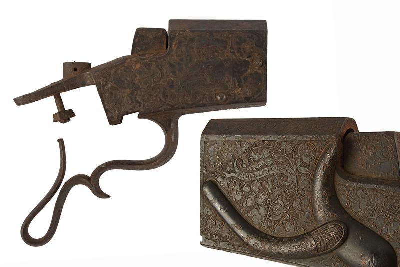 Castello per una carabina da tiro di tipo martini