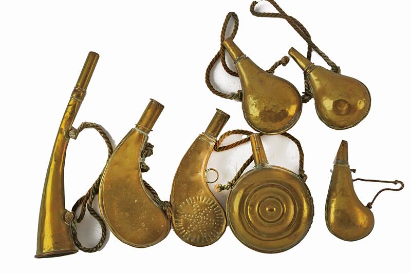 Lotto di fiasche da polvere