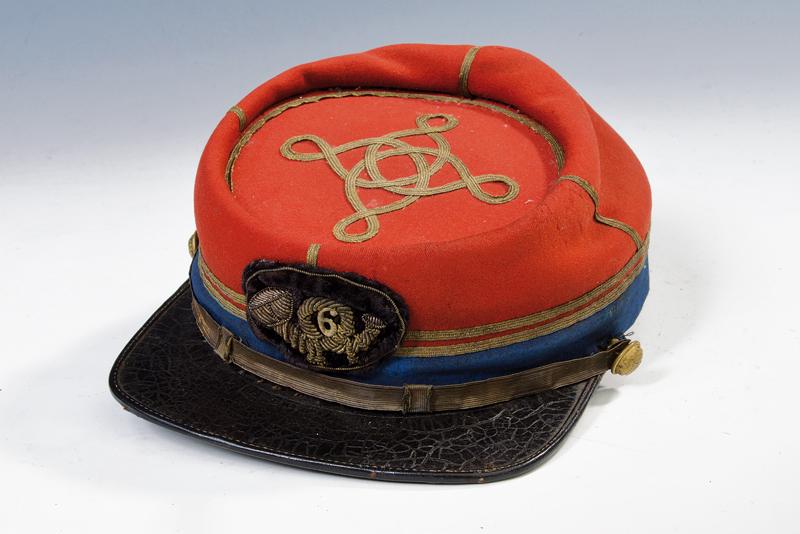 Kepi da ufficiale del 6° Zuavi di New York