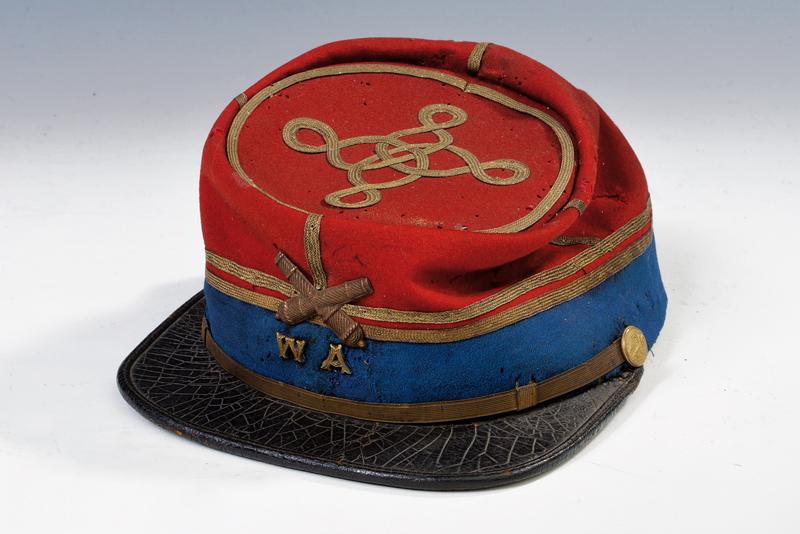 Rarissimo kepi da ufficiale confederato della Luisiana "Washington Artillery"