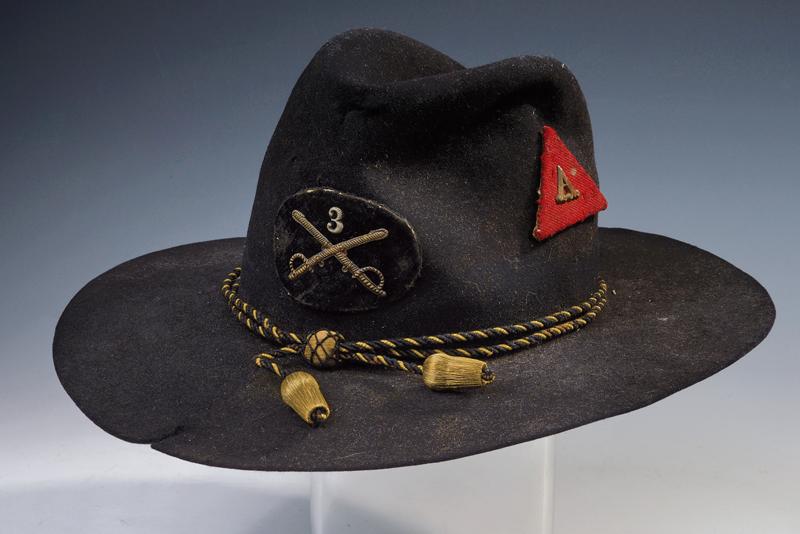 Cappello da ufficiale di cavalleria dell'Unione