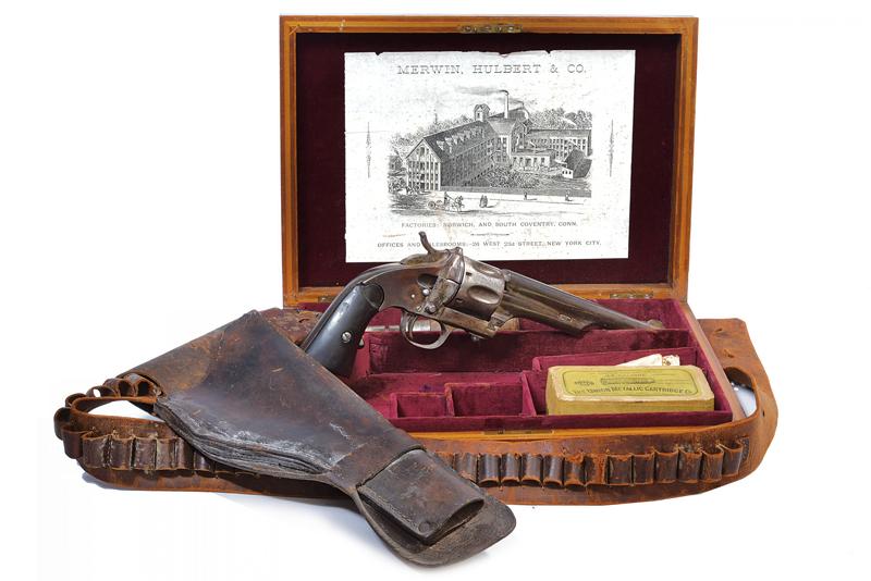 Merwin & Hulbert Early Large Frame Single Action Open Top revolver