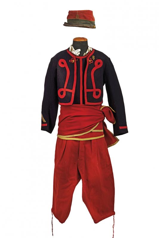Uniforme di tamburino zuavo – 8° Massachusetts