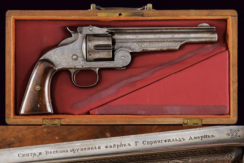 S&W Model 3 Russian First Model revolver