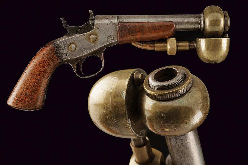 Remington 1867 Navy Rolling Block Pistol sperimentale